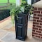 Mayne Nantucket Tall Planter - Black 4833-B - alternate 1